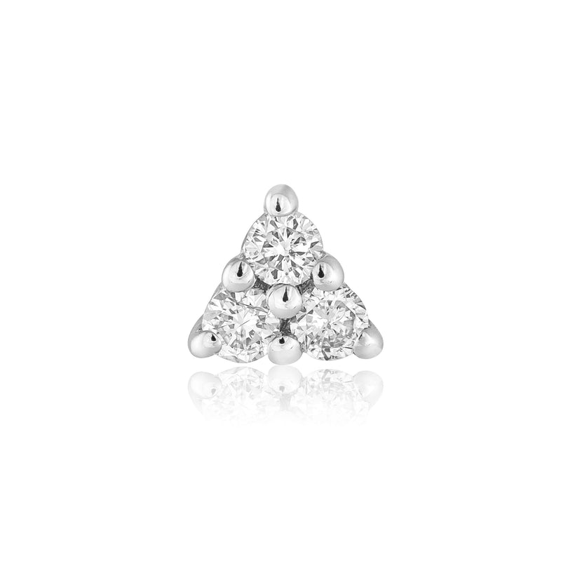 Kefi Jewelry-Esma-White Gold-diamond earrings