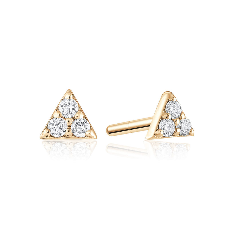 Kefi Jewelry-Elvi-Pink Gold-diamond earrings